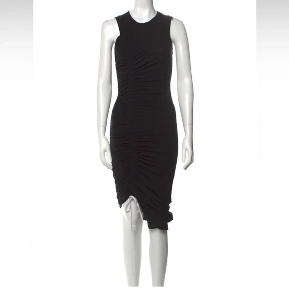 cinq a sept | Dresses | Cinq Sept Black Cinched Bodycon Dress Xs | Poshmark